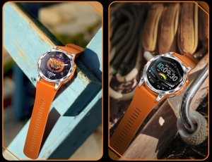 SMARTWATCH Z GPS POLSKIE MENU WODOODPORNY IP68 AMOLED 400mAh ROZMOWY SPORT 8