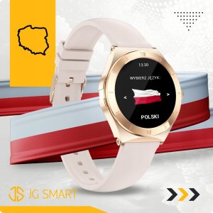 SMARTWATCH ZEGAREK DAMSKI ROZMOWY MENU PL WODOODPORNY AMOLED ZDROWIE 3paski 14
