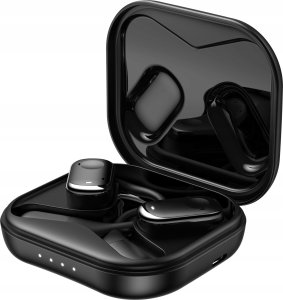 SŁUCHAWKI BEZPRZEWODOWE BLUETOOTH ZAUSZNE POWERBANK NA ROWER BIEGANIE SPORT 4