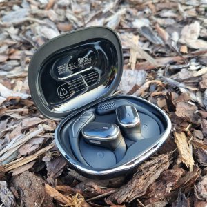 SŁUCHAWKI BEZPRZEWODOWE BLUETOOTH v5.4 ZAUSZNE POWERBANK NA ROWER SPORTOWE 14