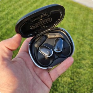 SŁUCHAWKI BEZPRZEWODOWE BLUETOOTH v5.4 ZAUSZNE POWERBANK NA ROWER SPORTOWE 15