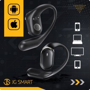 SŁUCHAWKI BEZPRZEWODOWE BLUETOOTH v5.4 ZAUSZNE POWERBANK NA ROWER SPORTOWE 9