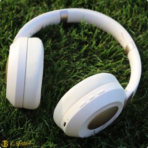 SŁUCHAWKI PRZEWODOWE NAUSZNE ENC BEŻOWE GAMINGOWE SPORTOWE MINI JACK 3.5mm 10