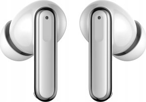 SŁUCHAWKI BEZPRZEWODOWE BLUETOOTH DOKANAŁOWE BIAŁE ANC ENC BT 5.3 POWERBANK 7