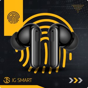 SŁUCHAWKI BEZPRZEWODOWE BLUETOOTH DOKANAŁOWE CZARNE ANC ENC BT 5.3 SPORTOWE 12