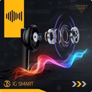 SŁUCHAWKI BEZPRZEWODOWE BLUETOOTH DOKANAŁOWE CZARNE ANC ENC BT 5.3 SPORTOWE 9