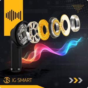 SŁUCHAWKI BEZPRZEWODOWE DOKONAŁOWE ANC ENC WODOODPORNE BT 5.3 + POWERBANK 6