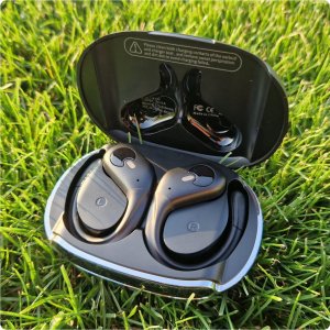 SŁUCHAWKI BEZPRZEWODOWE BLUETOOTH DOKANAŁOWE SPORTOWE GŁOŚNE + POWERBANK 12