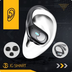 SŁUCHAWKI BEZPRZEWODOWE BLUETOOTH DOKANAŁOWE SPORTOWE GŁOŚNE + POWERBANK 4