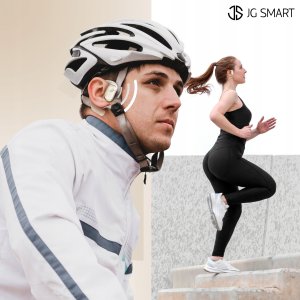 SŁUCHAWKI BEZPRZEWODOWE ZAUSZNE TWS POWERBANK IDEALNE DO BIEGANIA I ROWER 12