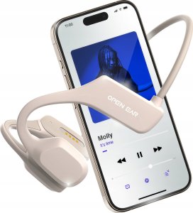 SŁUCHAWKI BEZPRZEWODOWE PRZEWODNICTWO KOSTNE SŁUCHAWKI BLUETOOTH DAMSKIE 1