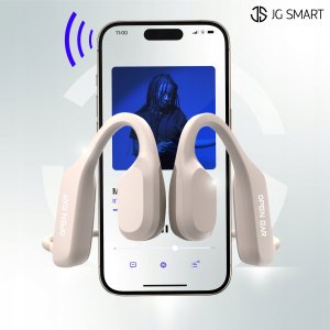 SŁUCHAWKI BEZPRZEWODOWE PRZEWODNICTWO KOSTNE SŁUCHAWKI BLUETOOTH DAMSKIE 11