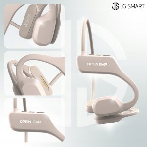 SŁUCHAWKI BEZPRZEWODOWE PRZEWODNICTWO KOSTNE SŁUCHAWKI BLUETOOTH DAMSKIE 4