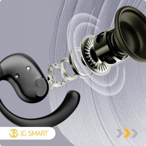 SŁUCHAWKI BEZPRZEWODOWE BLUETOOTH ZAUSZNE POWERBANK NA ROWER DO BIEGANIA 9