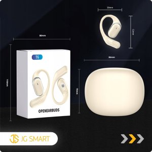 SŁUCHAWKI BEZPRZEWODOWE BLUETOOTH v5.4 ZAUSZNE POWERBANK DO BIEGANIA ROWER 11