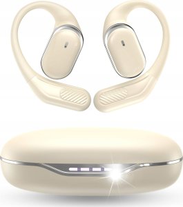 SŁUCHAWKI BEZPRZEWODOWE BLUETOOTH v5.4 ZAUSZNE POWERBANK DO BIEGANIA ROWER 2