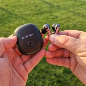 GŁOŚNE SŁUCHAWKI BEZPRZEWODOWE BLUETOOTH 5.4 DOKANAŁOWE SPORTOWE POWERBANK 4