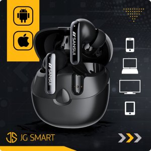 GŁOŚNE SŁUCHAWKI BEZPRZEWODOWE BLUETOOTH 5.4 DOKANAŁOWE SPORTOWE POWERBANK 9