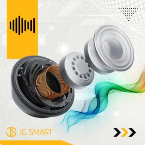 SŁUCHAWKI DAMSKIE BEZPRZEWODOWE BLUETOOTH 5.4 DOKANAŁOWE BEŻOWE + POWERBANK 9