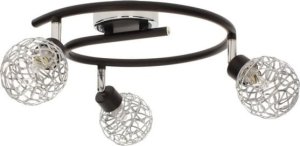 Virgo Lampa Sufitowa 3xG9 Max.40W Czarny/Chrom 1