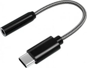 Adapter USB Mocco USB-C - Jack 3.5mm Czarny  (4752168129708) 2
