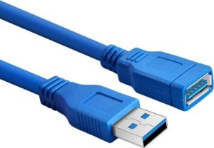 RoGer USB-A Extension Cable 5Gbps / 3m / blue 1
