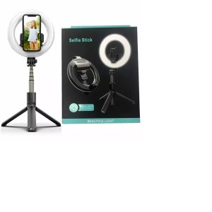 Mocco 4in1 Universal Selfie Stick with 3-Tone LED Lamp / Tripod Stand / Bluetooth Remote Control 2