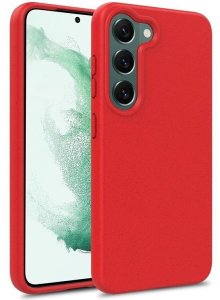 Swissten Soft Joy Silicone Case for Samsung Galaxy S23 Plus Red 1