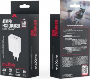 Maxlife MXTC-07-45AC Charger 45W 3