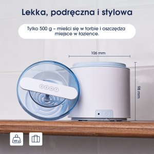 ZENT Myjka Ultradźwiękowa ZENT do nakładek protez invisalign aparatów biżuterii 0.22L 9