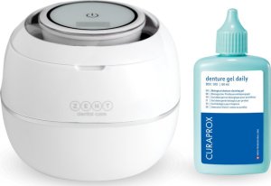 ZENT Zestaw higieniczny: myjka ultradźwiękowa + żel do protez 2