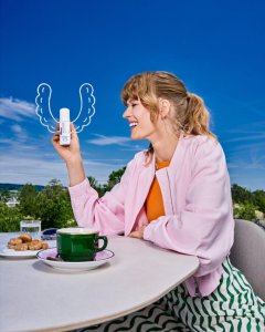 Myjka ultradźwiękowa pianka pudełko - zestaw do nakładek, invisalign 3szt. 7