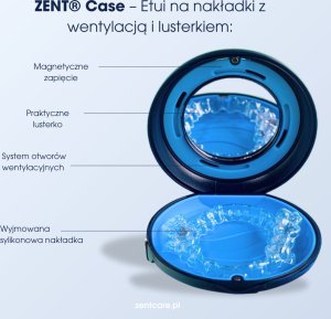 Myjka ultradźwiękowa pianka pudełko - zestaw do nakładek, invisalign 3szt. 10