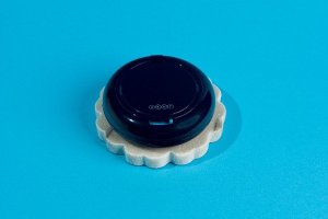 ZENT Etui pudełko na nakładki INVISALIGN aparat protezy z lusterkiem blue 2