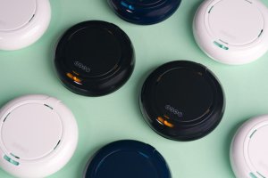 ZENT Etui pudełko na nakładki INVISALIGN aparat protezy z lusterkiem blue 9