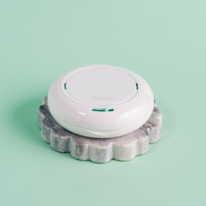 ZENT Etui pudełko na nakładki INVISALIGN aparat protezy z lusterkiem białe 2