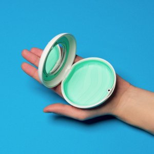 ZENT Etui pudełko na nakładki INVISALIGN aparat protezy z lusterkiem białe 7