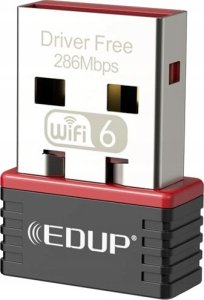EDUP EP-AX300 Nano USB-adapter WiFi 6 286Mbps / 802.11ax / ALC8800 1