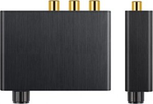 RoGer DAC 192kHz 24bit S/PDIF to RCA Converter with headphone jack 3,5mm / Optical / Coaxial 2