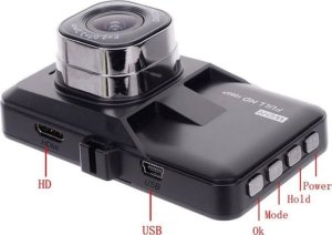 Wideorejestrator Roger RoGer DVR2 Car video recorder / Full HD / 170' / G-Sensor / LCD 3'' 2