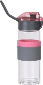 Butelka szklana Casno Cross 500 ml różowa 5