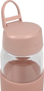 Butelka szklana Casno Michigan 600 ml różowa 2