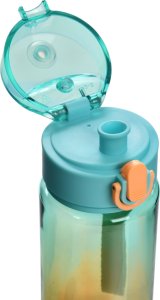 Majestic Sport Butelka tritanowa Casno Aura 560 ml zielono-pomarańczowa 3