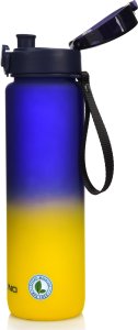 Majestic Sport Butelka tritanowa Casno Missouri 1050 ml granatowo-żółta 2