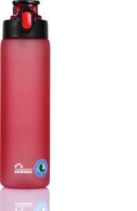 Butelka tritanowa Majestic Sport Okosei Mat 750 ml czerwona 1