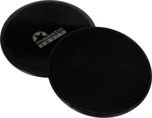 Dyski poślizgowe Majestic Sport czarne 1
