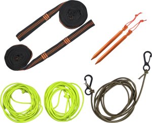 Majestic Sport Hamak turystyczny z moskitierą HEDERA 330x150 cm c. zielony 6