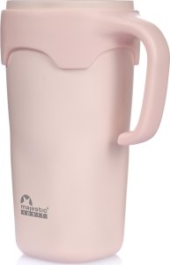 Kubek termiczny ze słomką Majestic Sport Jelly 650 ml różowy 2