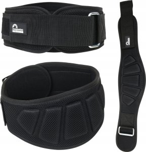 Pas kulturystyczny Majestic Sport EVA PRO czarny r. S 6