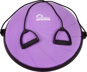 Piłka balansowa Majestic Sport z linkami fioletowa 1